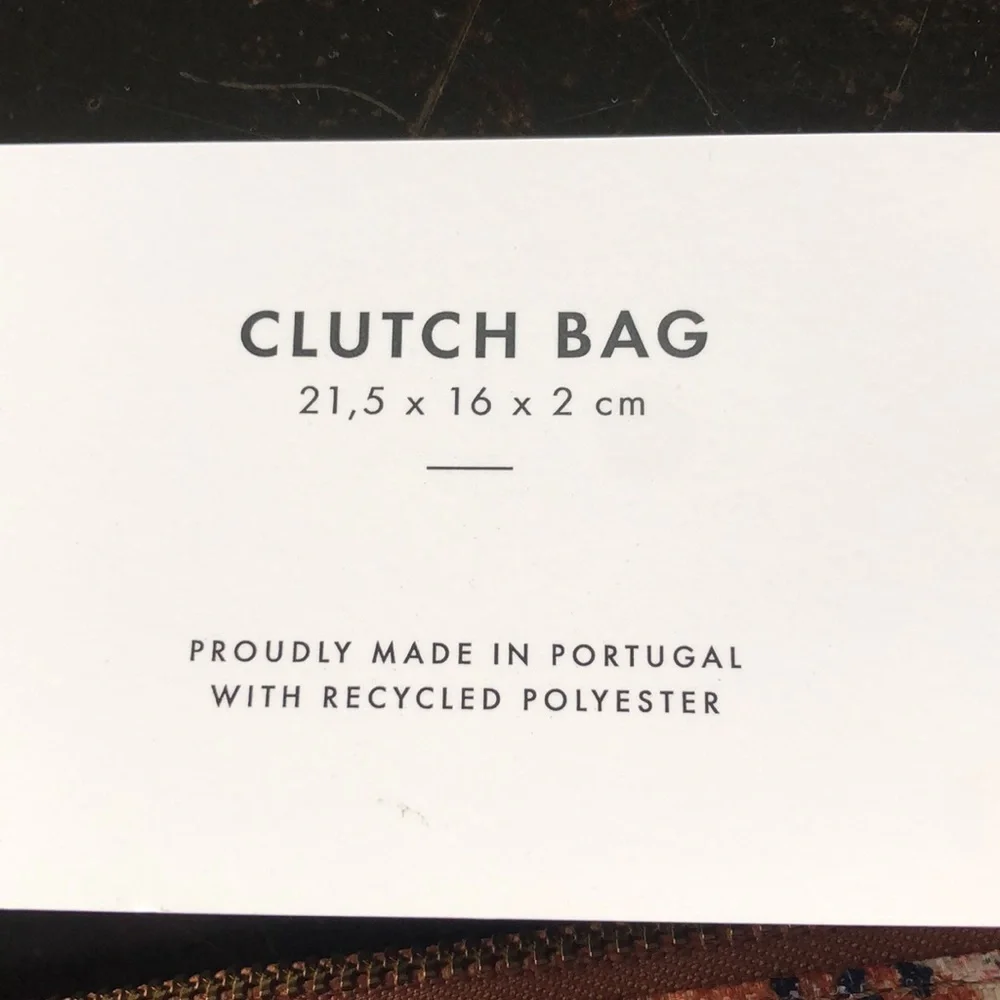 NWT All the Ways to Say clutch bag